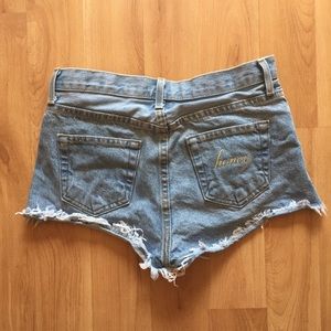Brandy Melville “Honey” Adrian Shorts